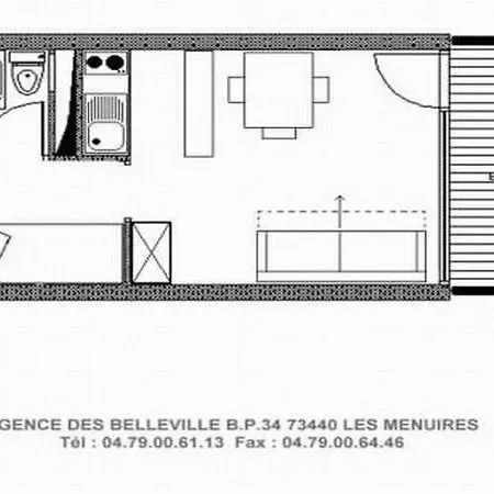 Renove Au Centre, Balcon, 3 Pers., 5eme Etage *